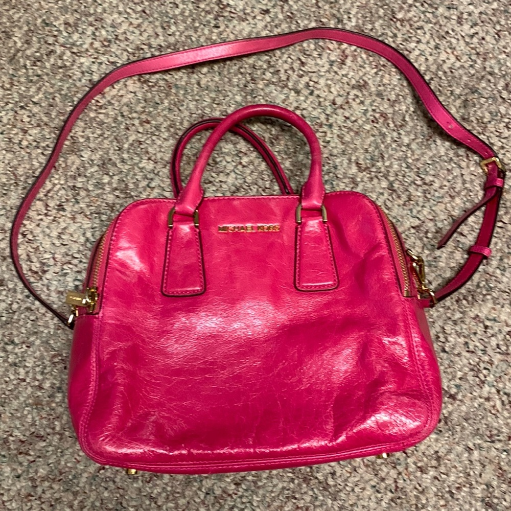 Hot pink Michael kors purse